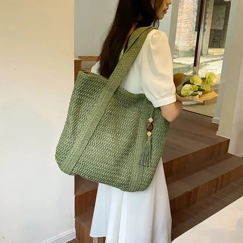 Julia | Bolso Tote Crochet Riviera