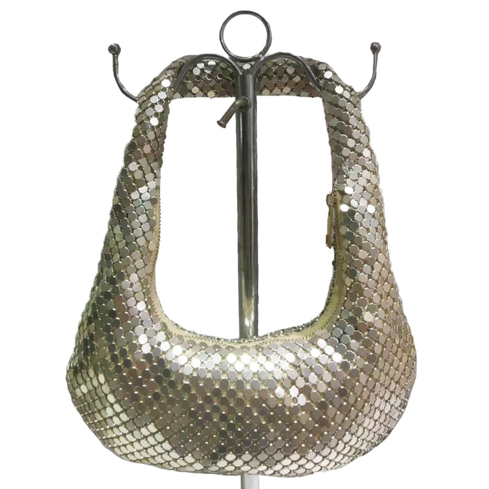 Lara | Bolso Glamour hobo brillante