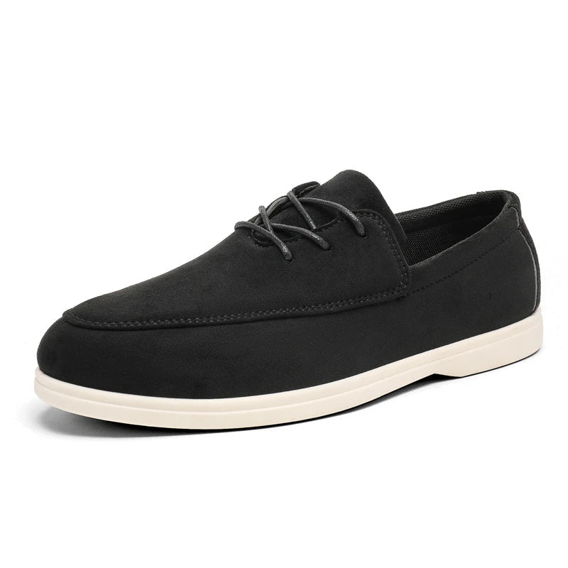 Fernando | Mocasín de ante con cordones