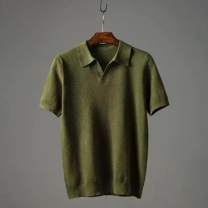 Marcos | Polo de punto waffle