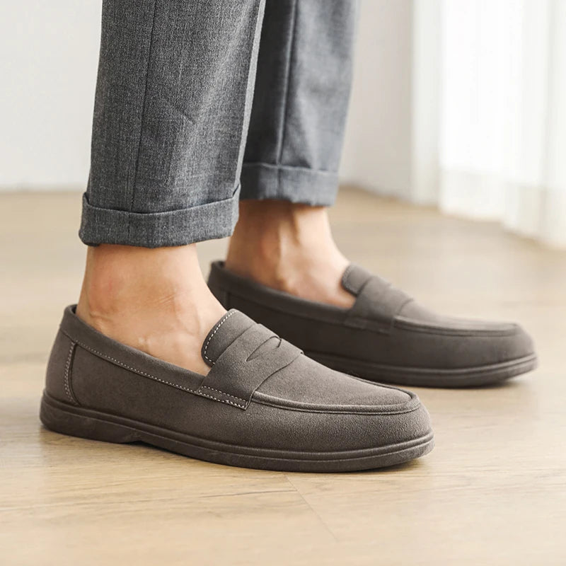 Alberto | Mocasín de ante