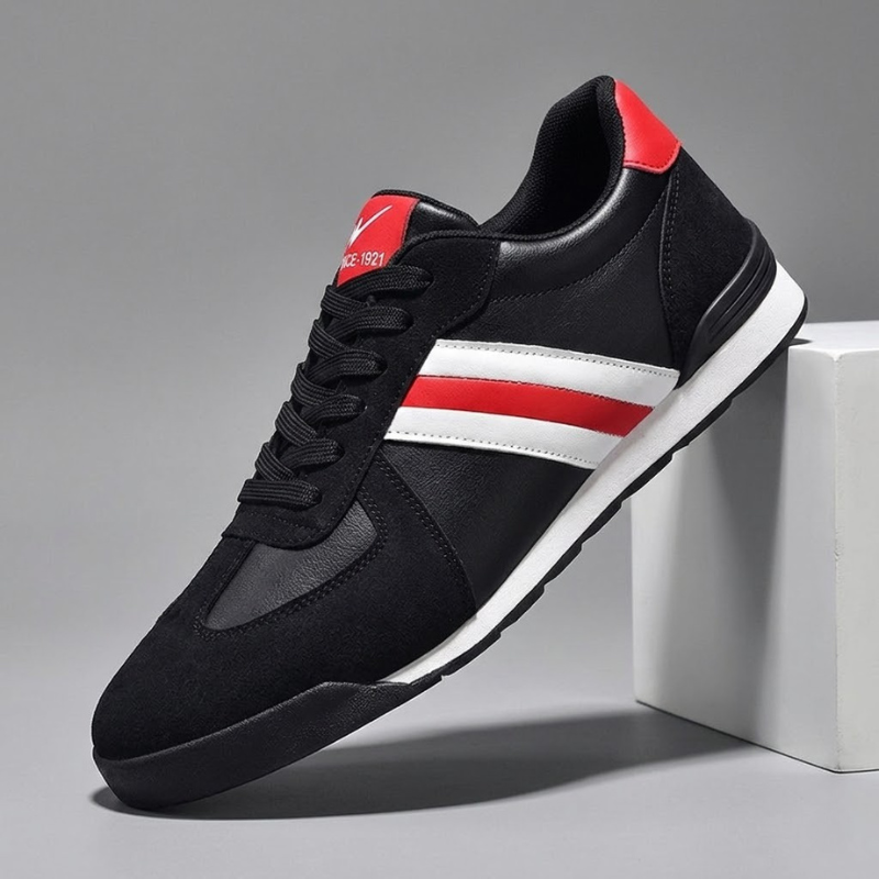 Tomás | Zapatillas de cuero retro