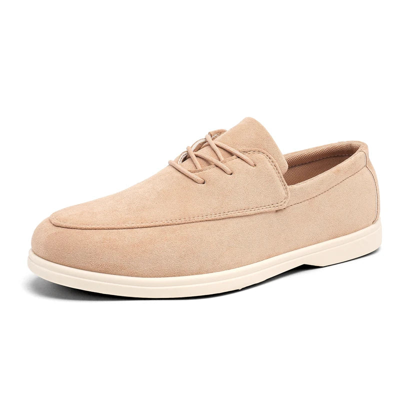 Fernando | Mocasín de ante con cordones
