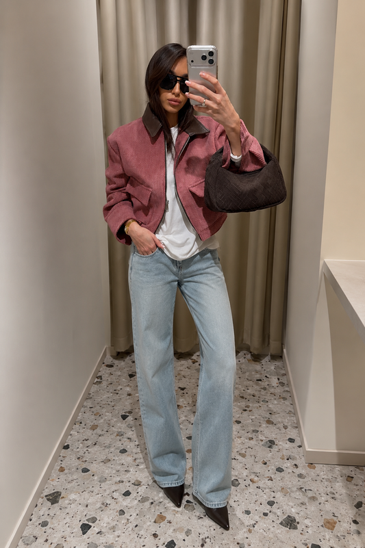 Vera | Chaqueta Vintage Corduroy Chic