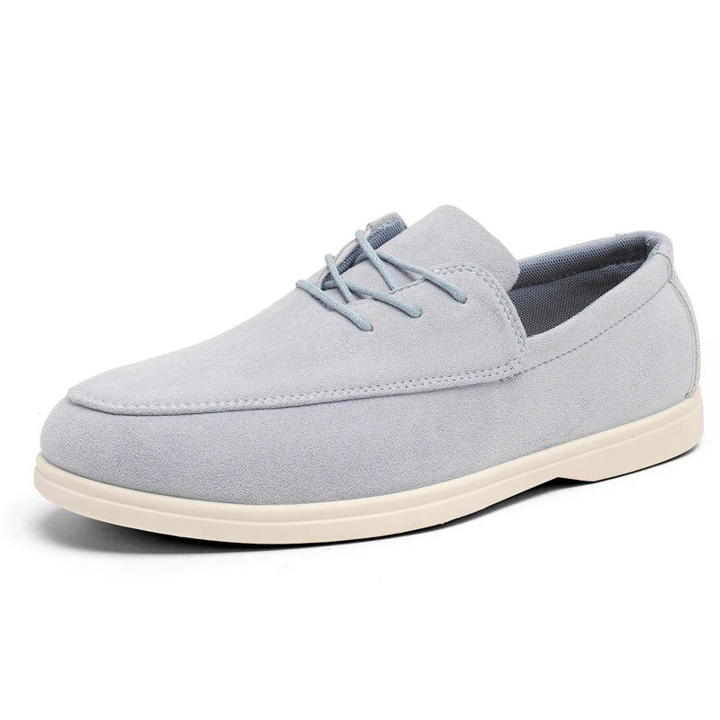 Fernando | Mocasín de ante con cordones