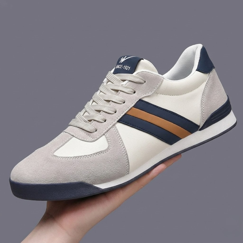 Tomás | Zapatillas de cuero retro