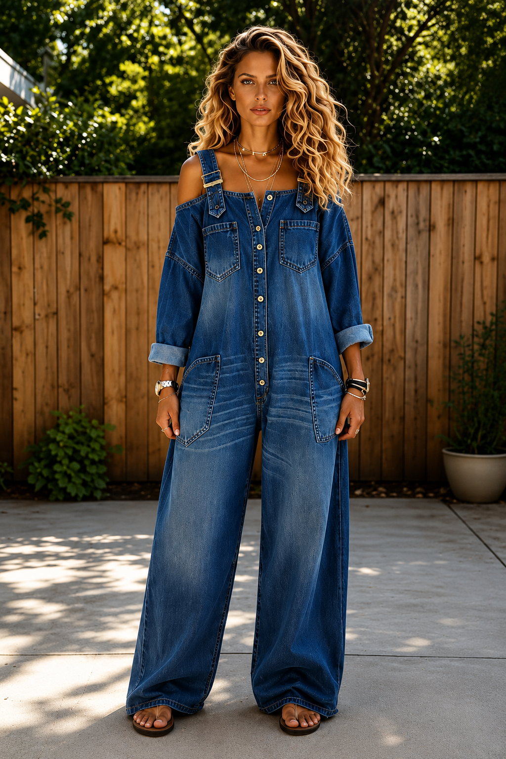 Livia | Mono Vaquero Oversize Mujer