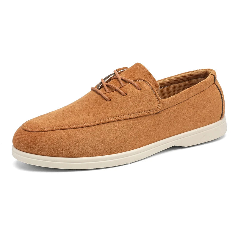 Fernando | Mocasín de ante con cordones