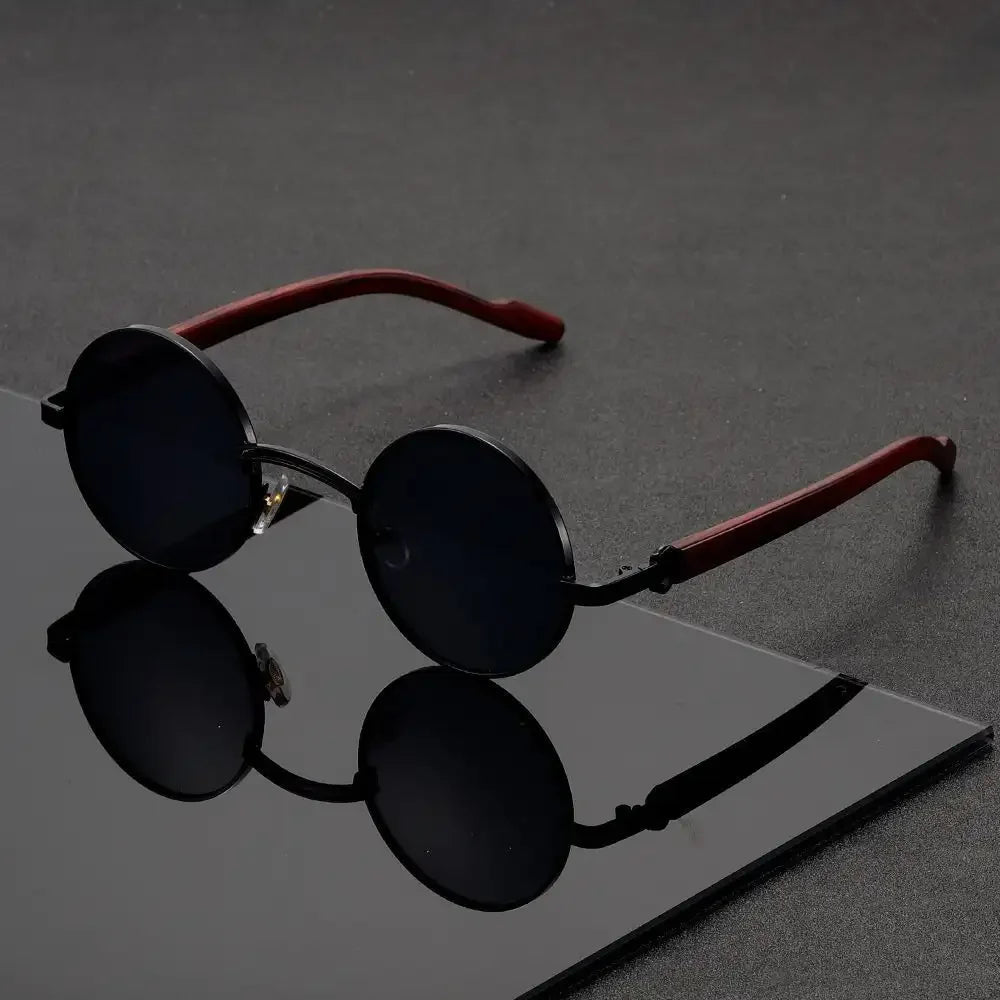 Luis | Gafas de sol redondas con montura metálica