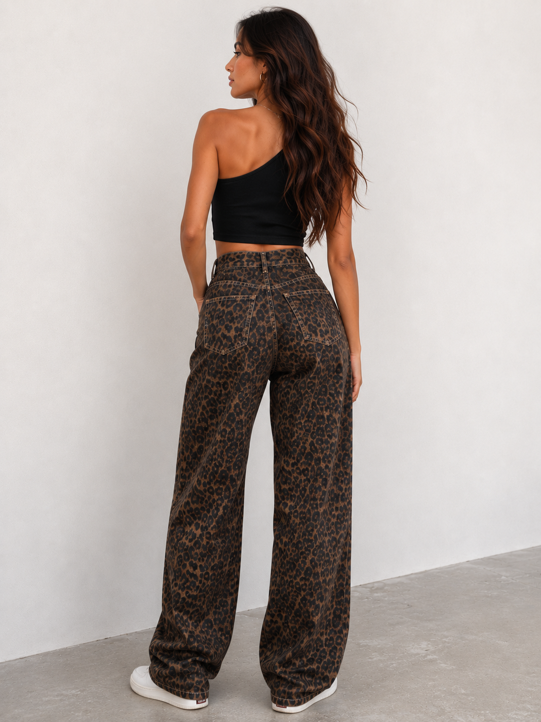 Valentina | Vaqueros de leopardo