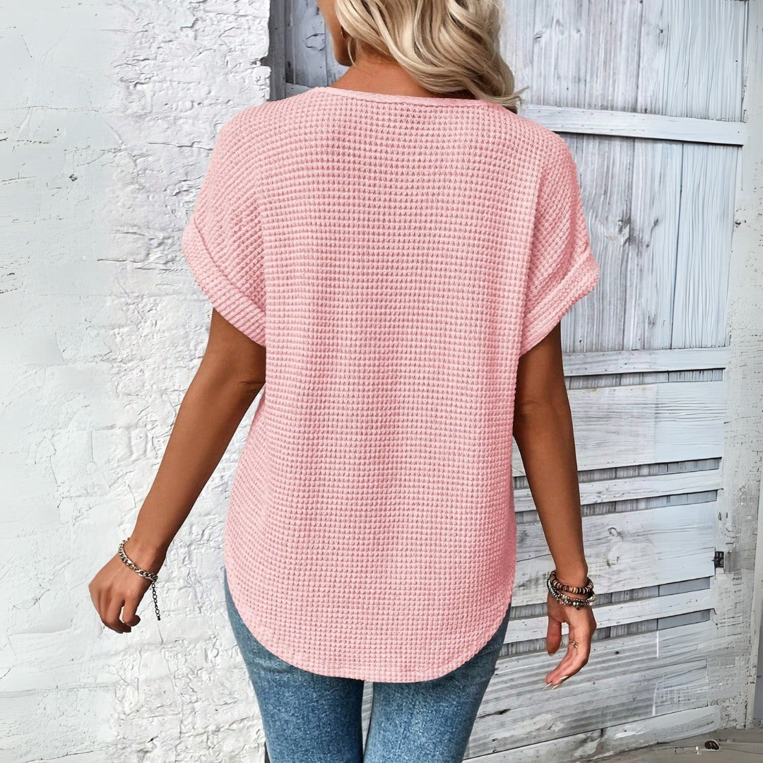 Emma | Camiseta de encaje de ganchillo