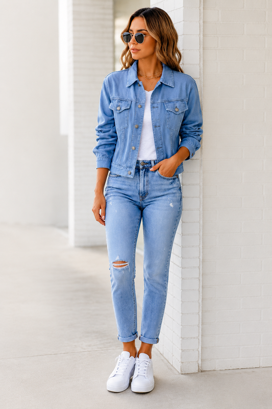 Charlotte | Chaqueta vaquera corta