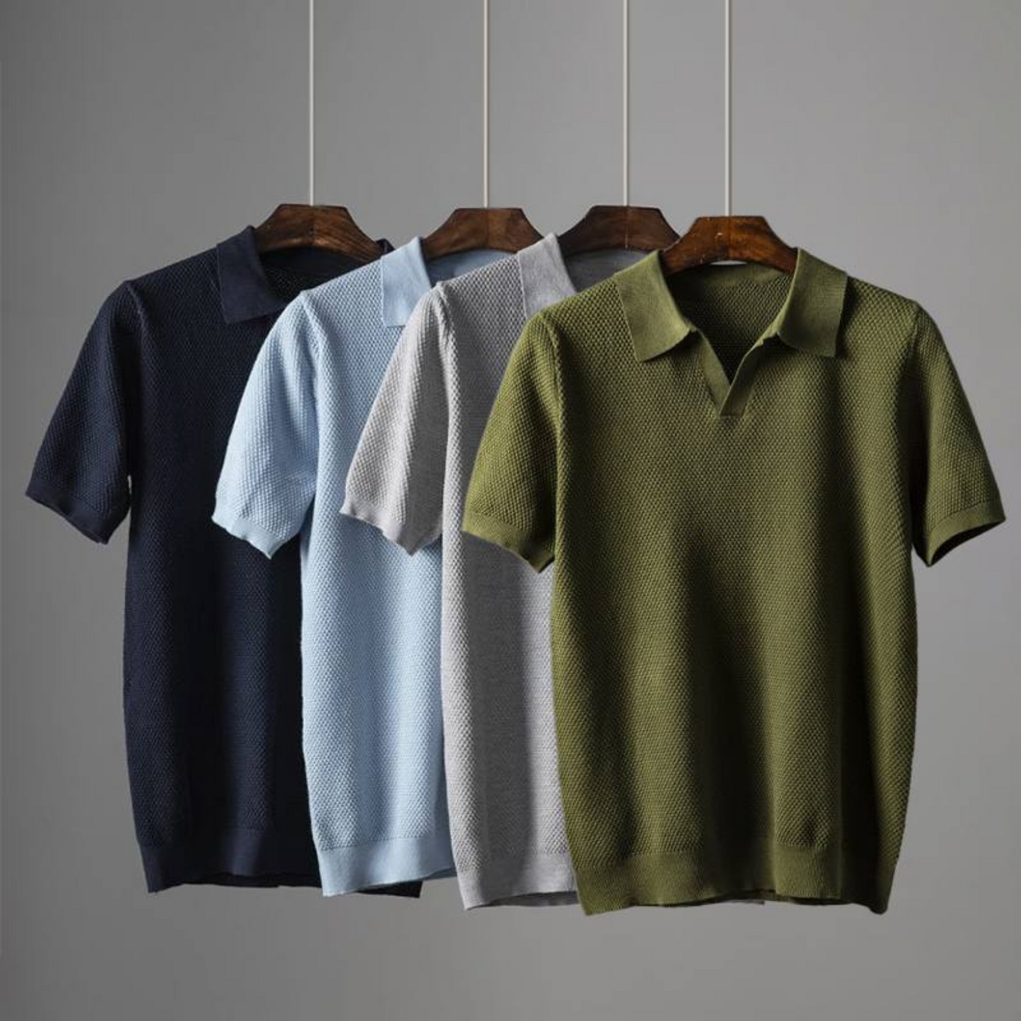 Marcos | Polo de punto waffle