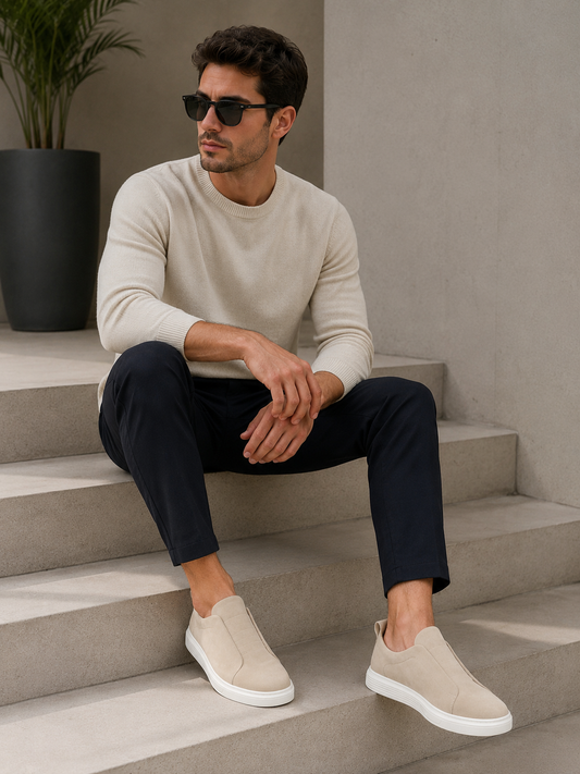 Emilio | Zapatillas slip-on premium