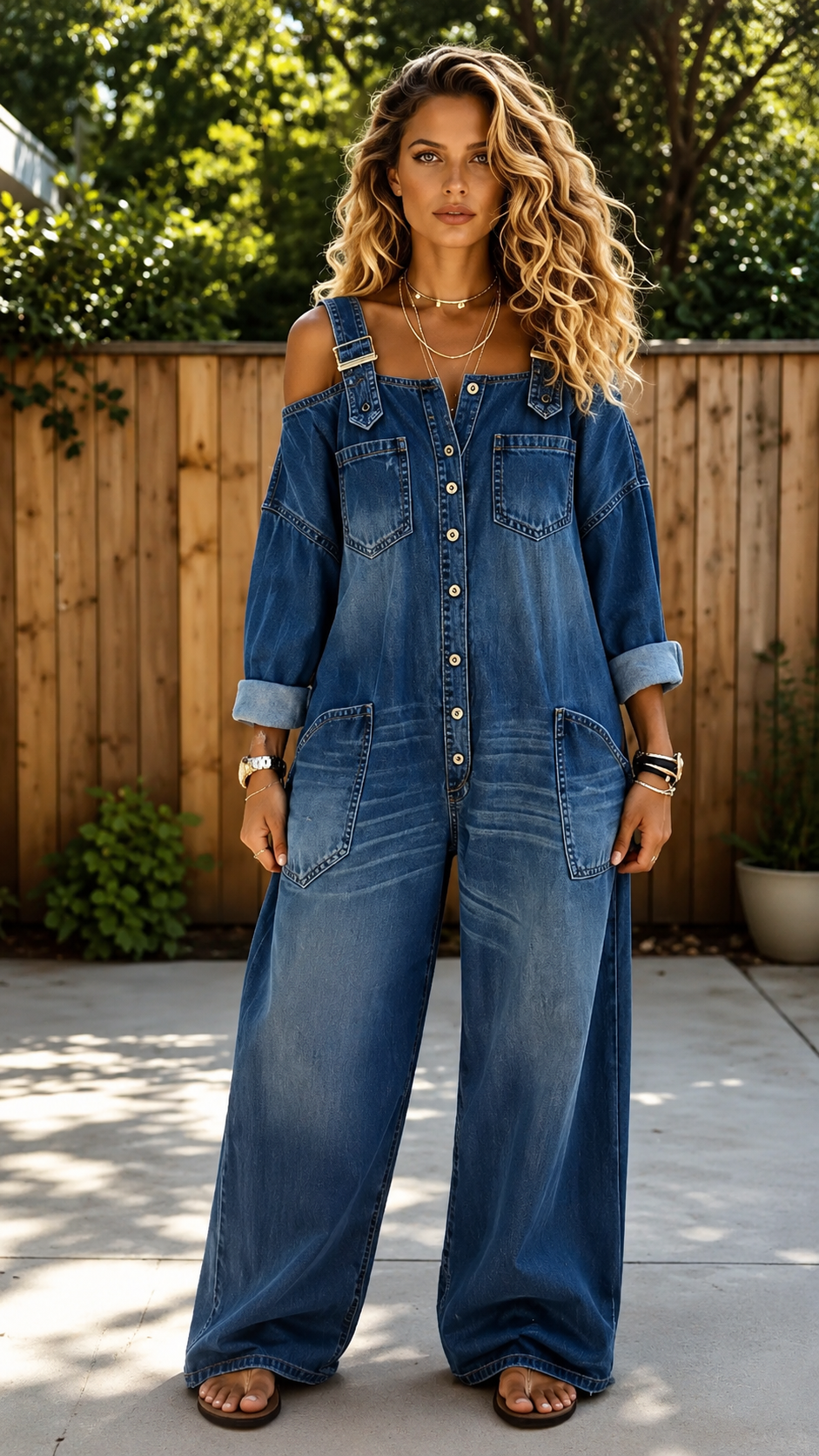 Livia | Mono Vaquero Oversize Mujer