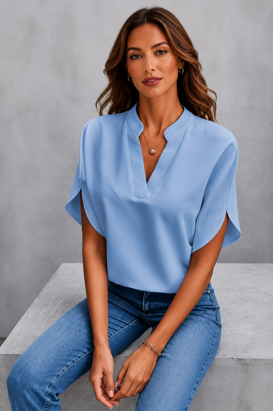 Sophia | Blusa elegante con cuello en V
