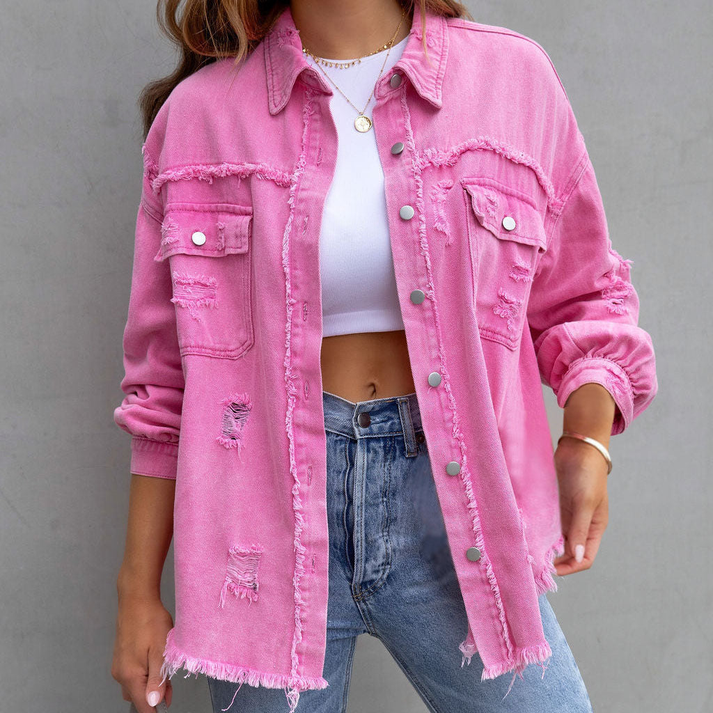 Mia | Chaqueta denim oversize
