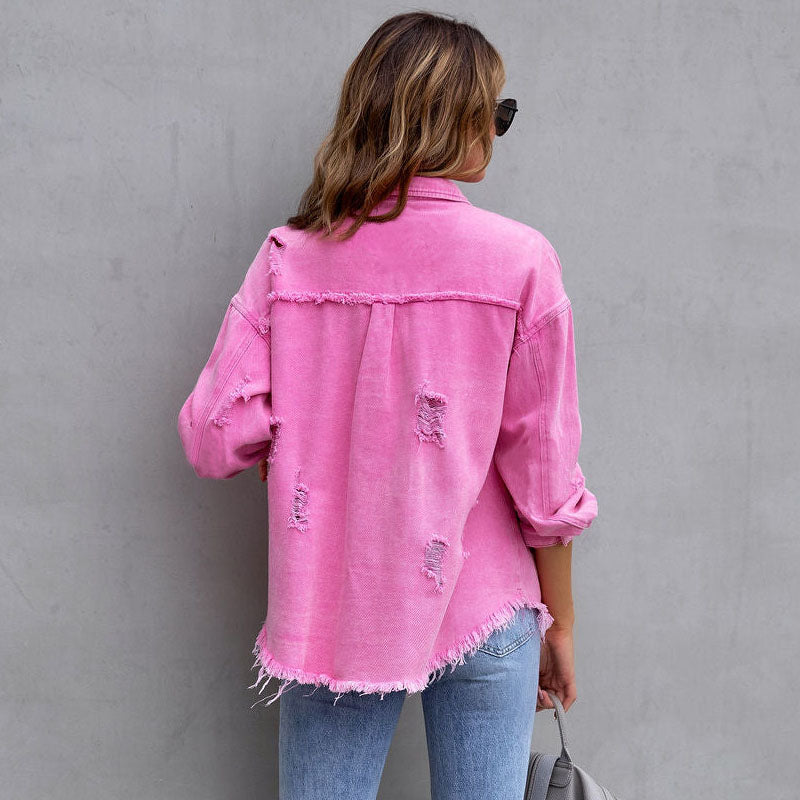 Mia | Chaqueta denim oversize