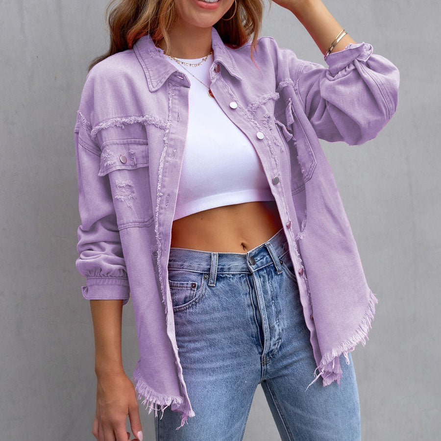 Mia | Chaqueta denim oversize