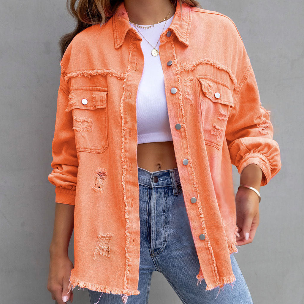 Mia | Chaqueta denim oversize