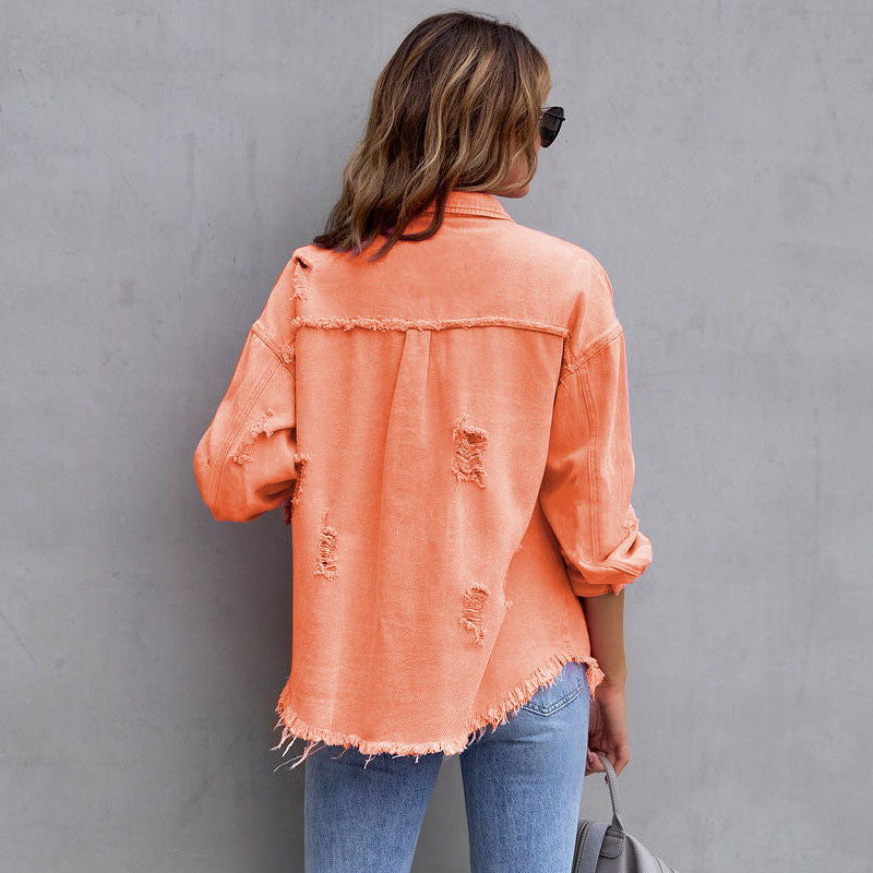 Mia | Chaqueta denim oversize