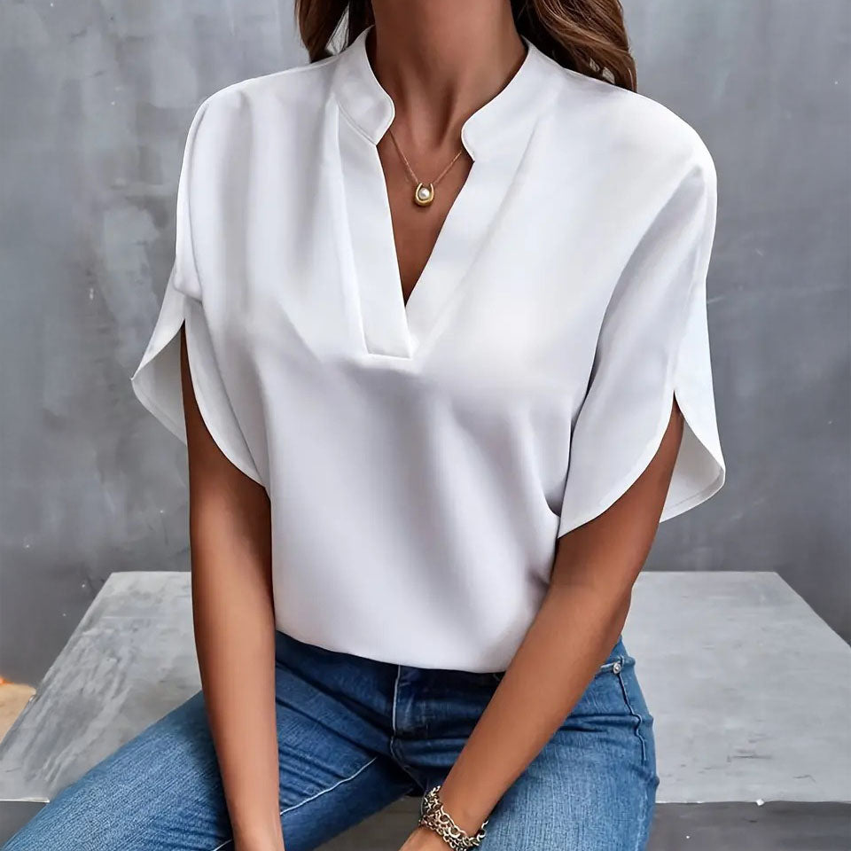 Sophia | Blusa elegante con cuello en V