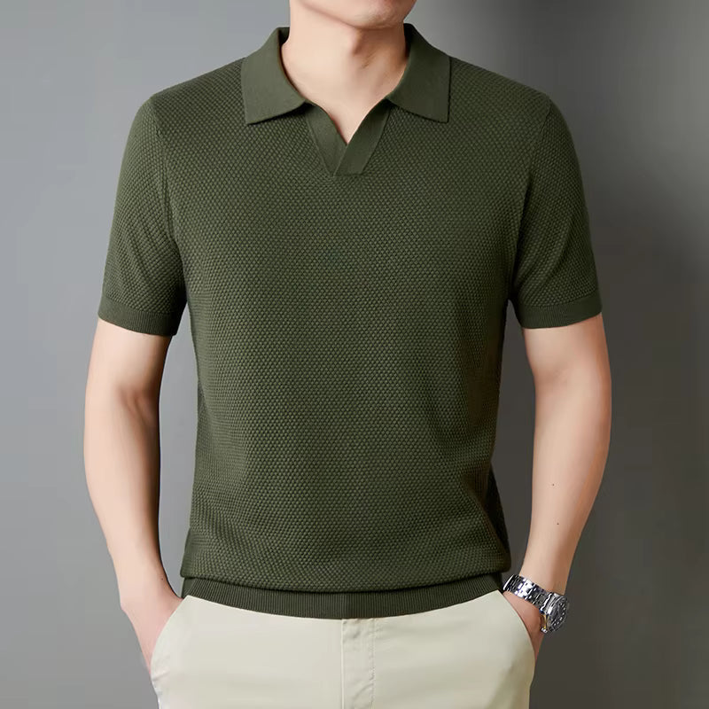 Marcos | Polo de punto waffle