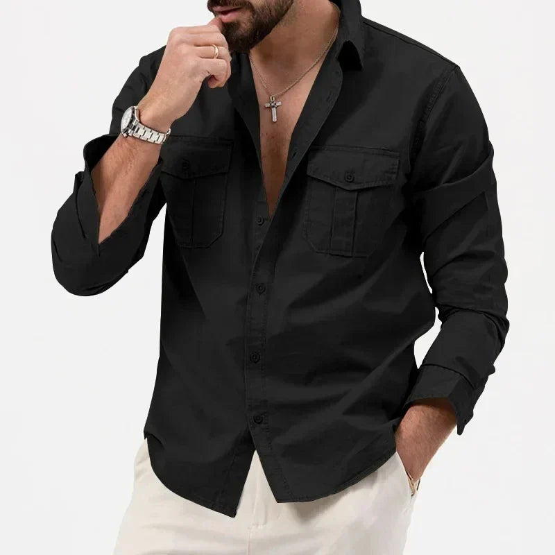 Miguel | Camisa táctica de lino