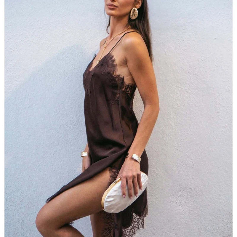 Nerea | Vestido mini de encaje