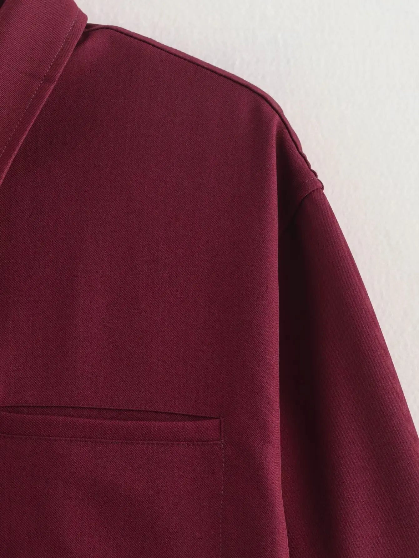 Carmen | Chaqueta Burgundy Urban Chic