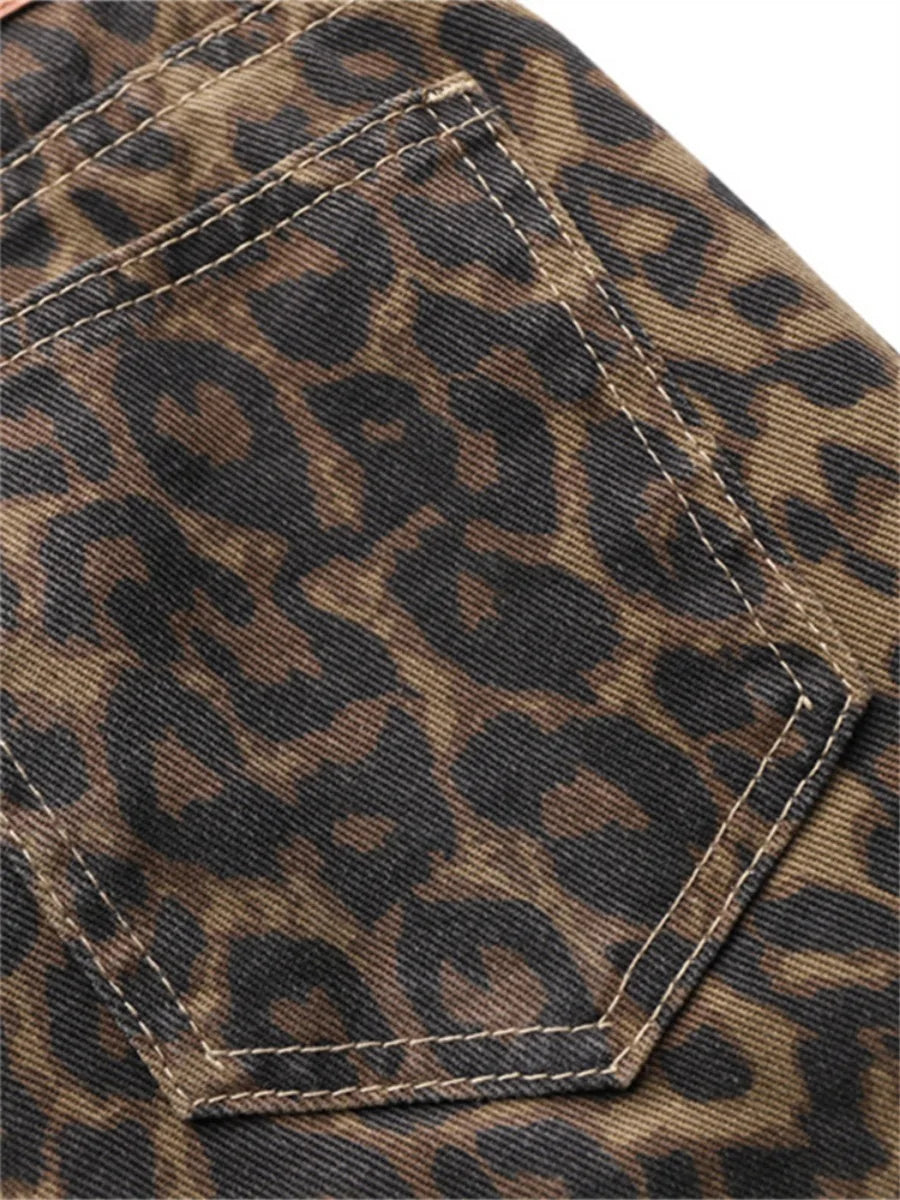 Valentina | Vaqueros de leopardo