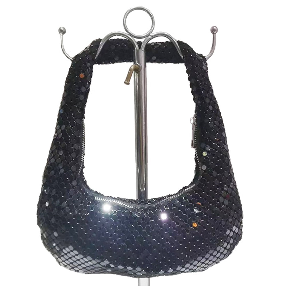 Lara | Bolso Glamour hobo brillante