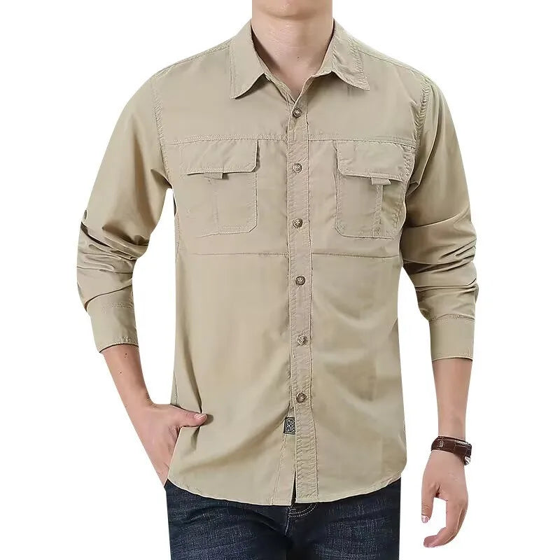 Miguel | Camisa táctica de lino