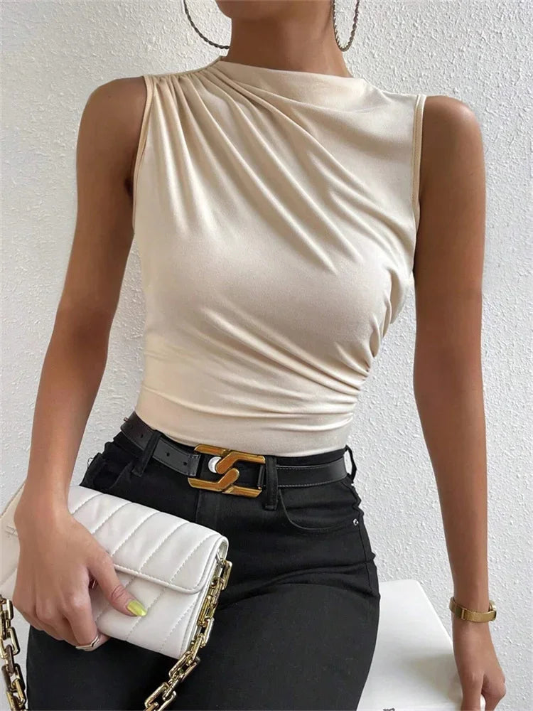 Sara | Camiseta de Tirantes Elegance Sculpt