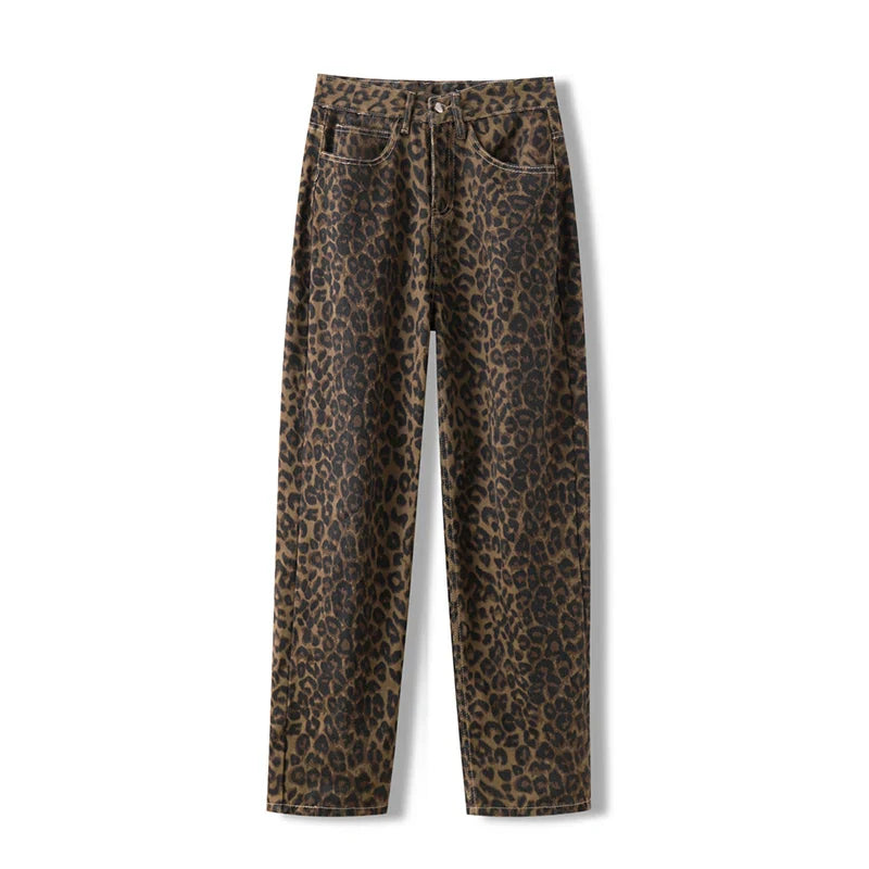 Valentina | Vaqueros de leopardo