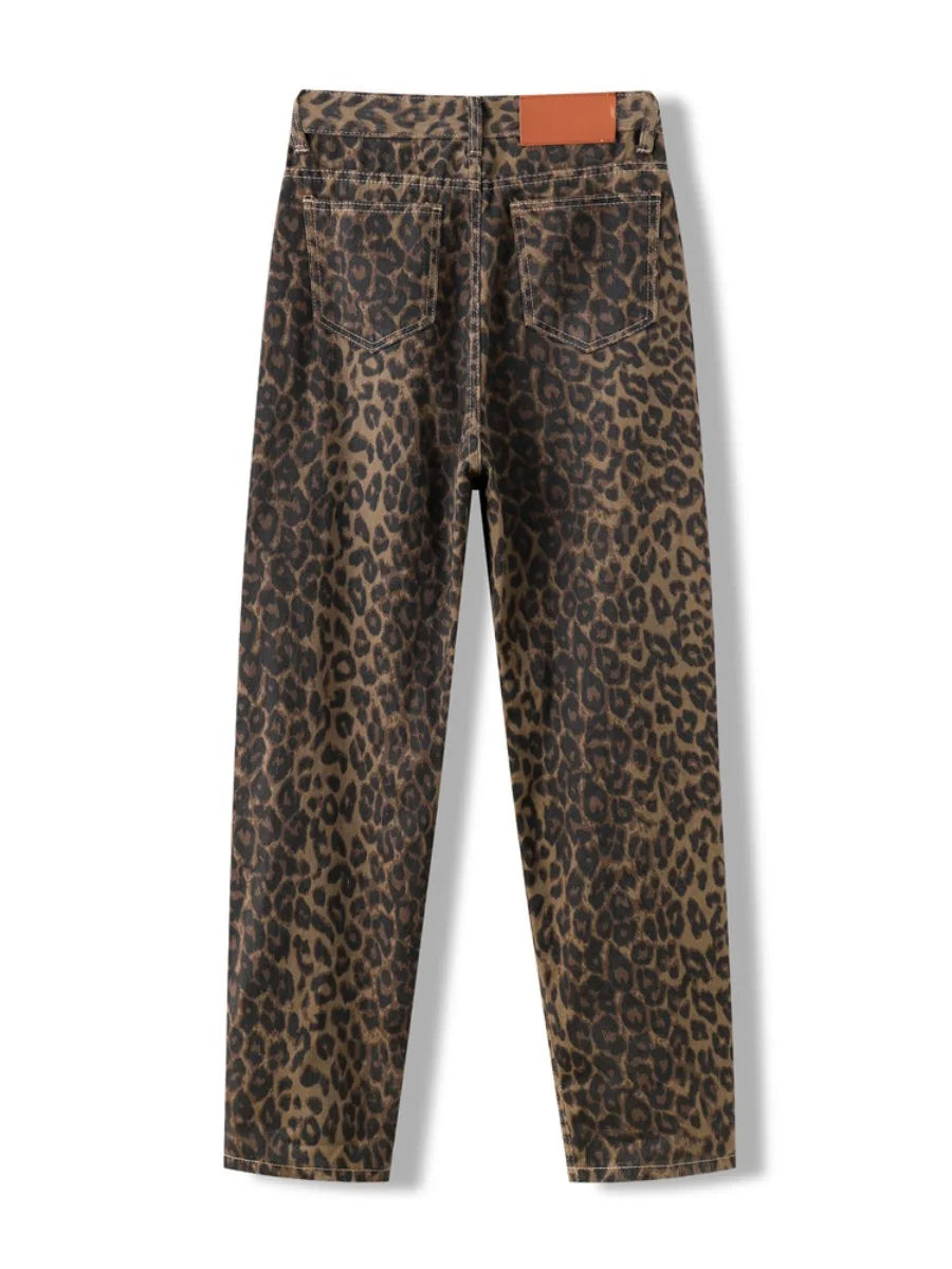 Valentina | Vaqueros de leopardo