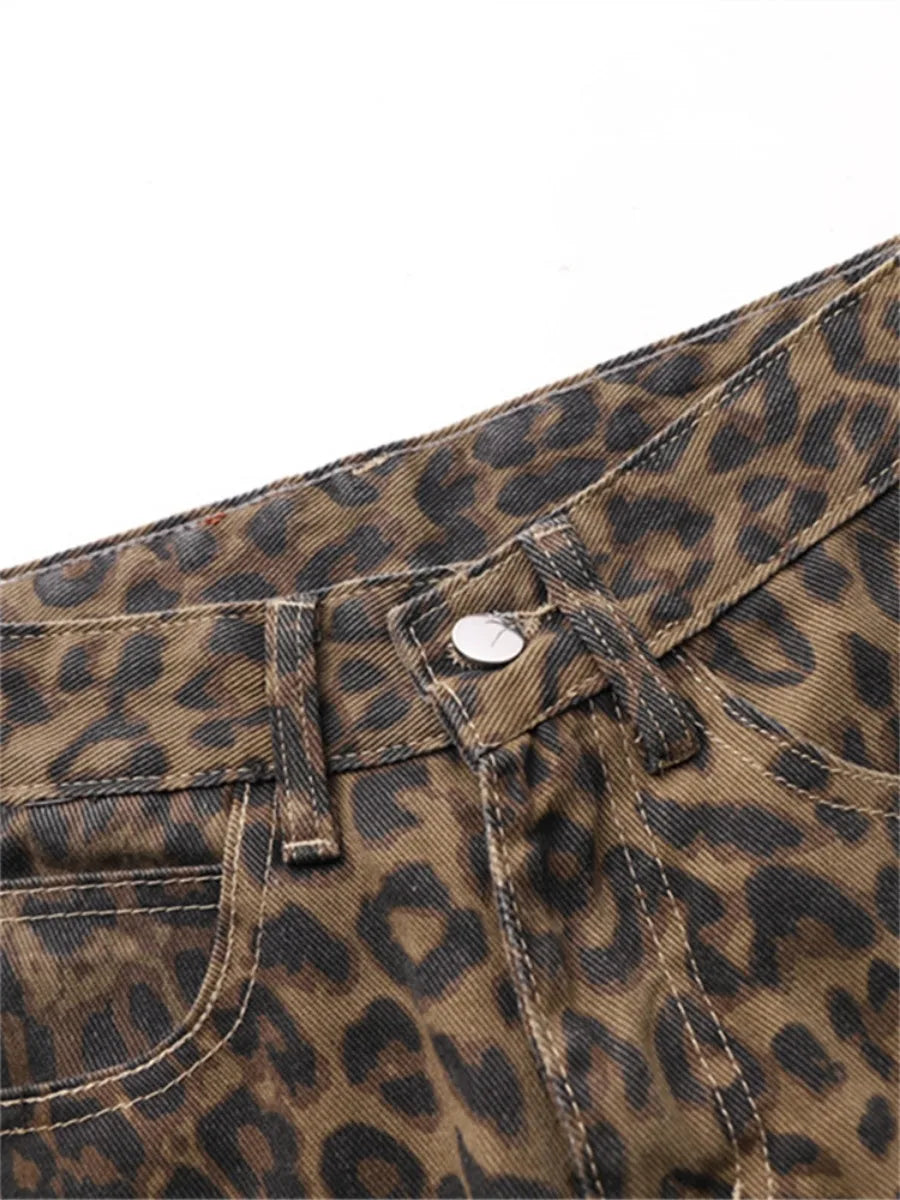 Valentina | Vaqueros de leopardo