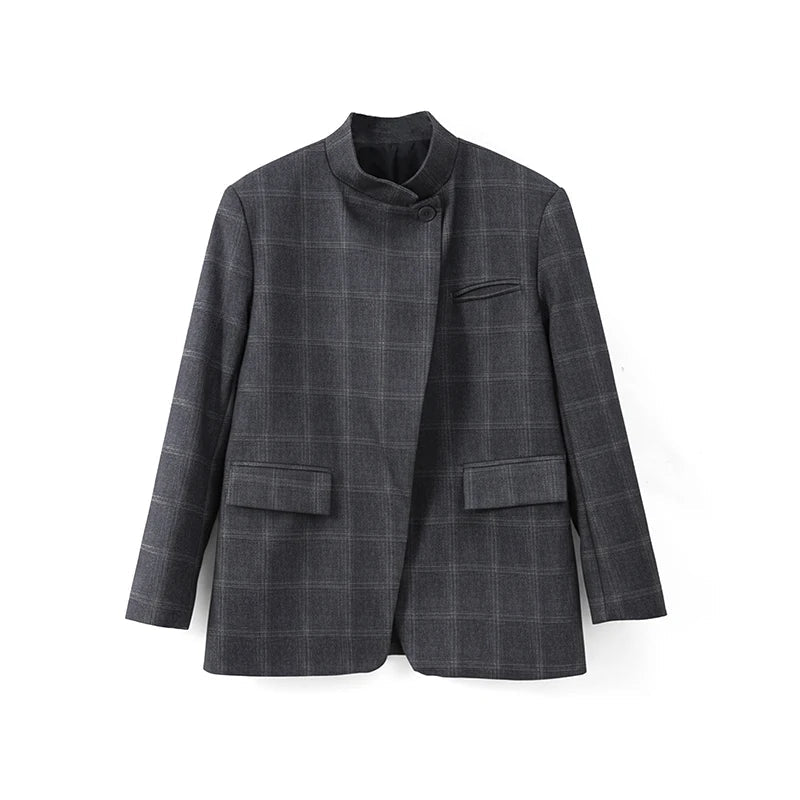 Adriana | Blazer Élite Cuadros Urban