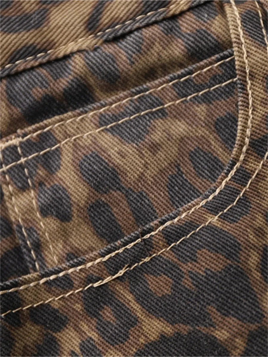 Valentina | Vaqueros de leopardo