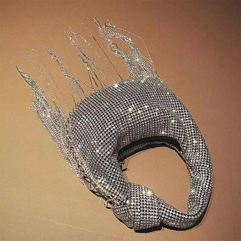 María | Bolso Crystal Fringe Luxe
