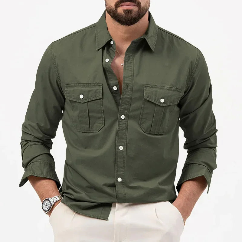 Miguel | Camisa táctica de lino