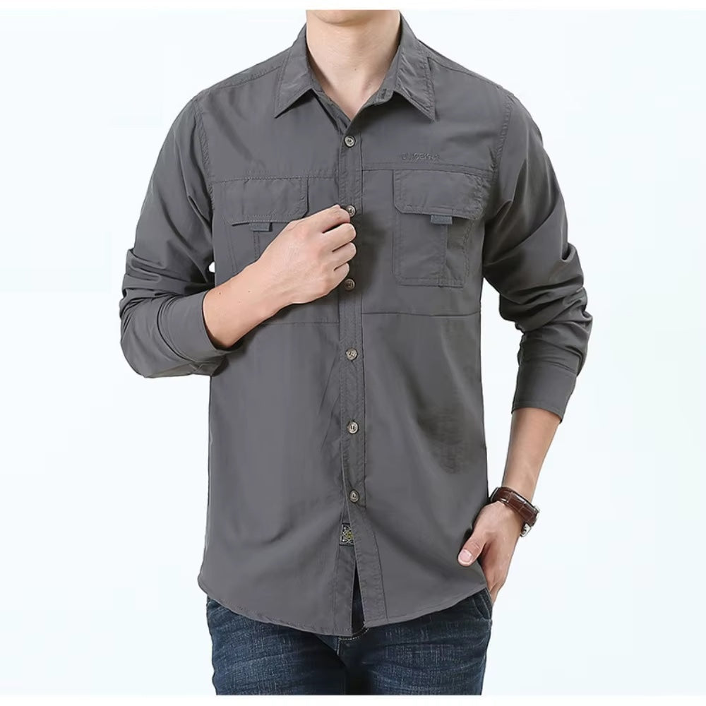 Miguel | Camisa táctica de lino