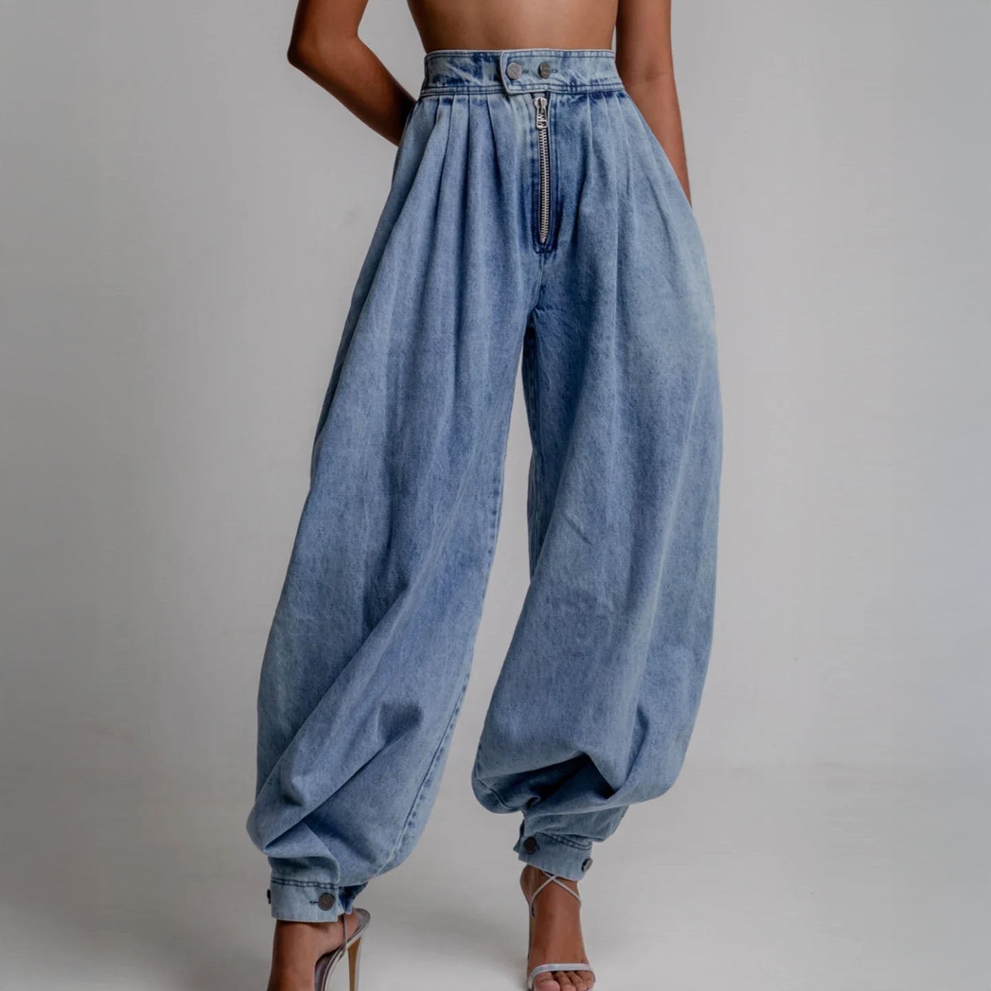 Alejandra | Pantalones vaqueros globo