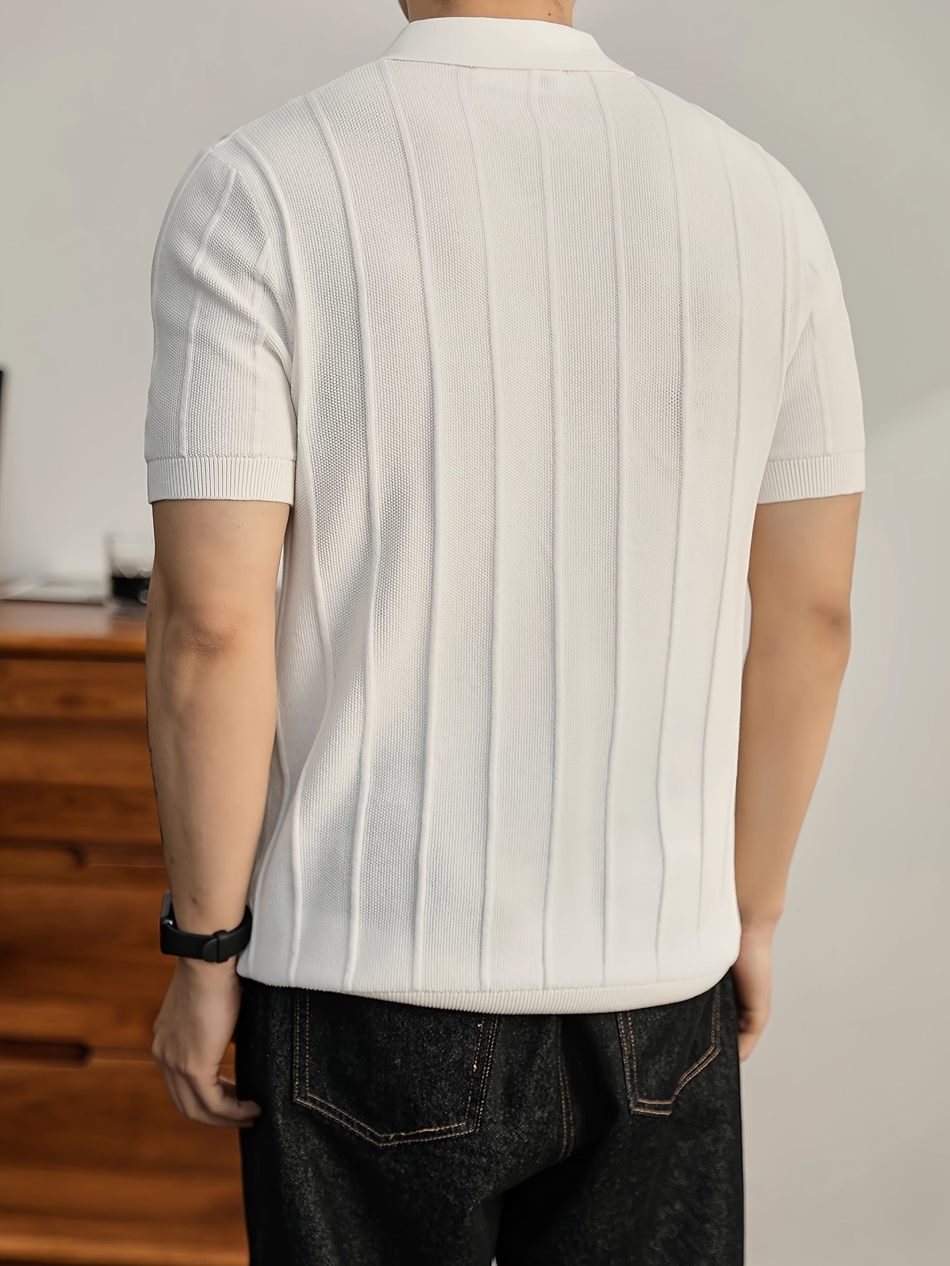 Leo | Polo de punto texturizado