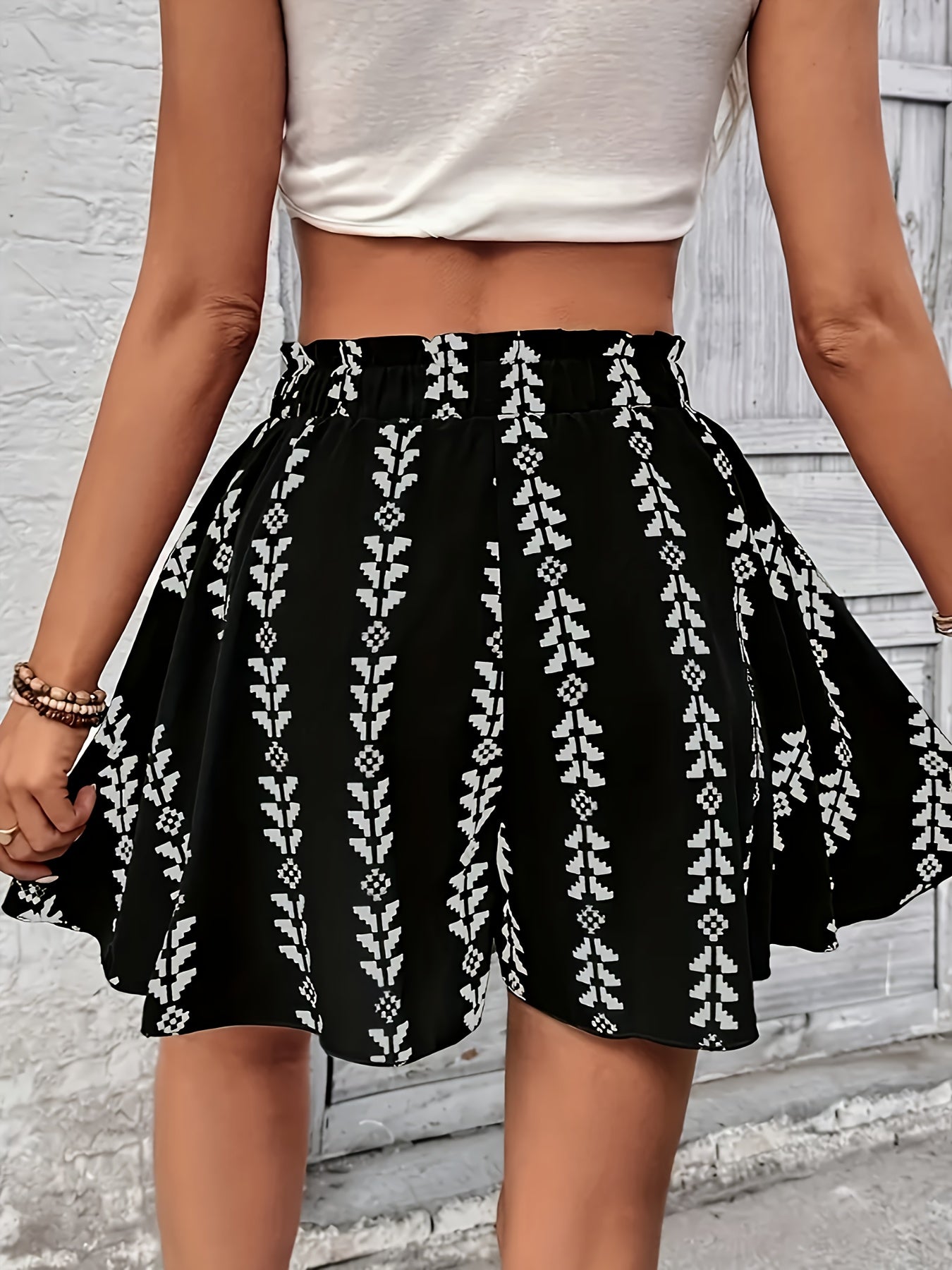 Alexia | Shorts cortos tipo falda