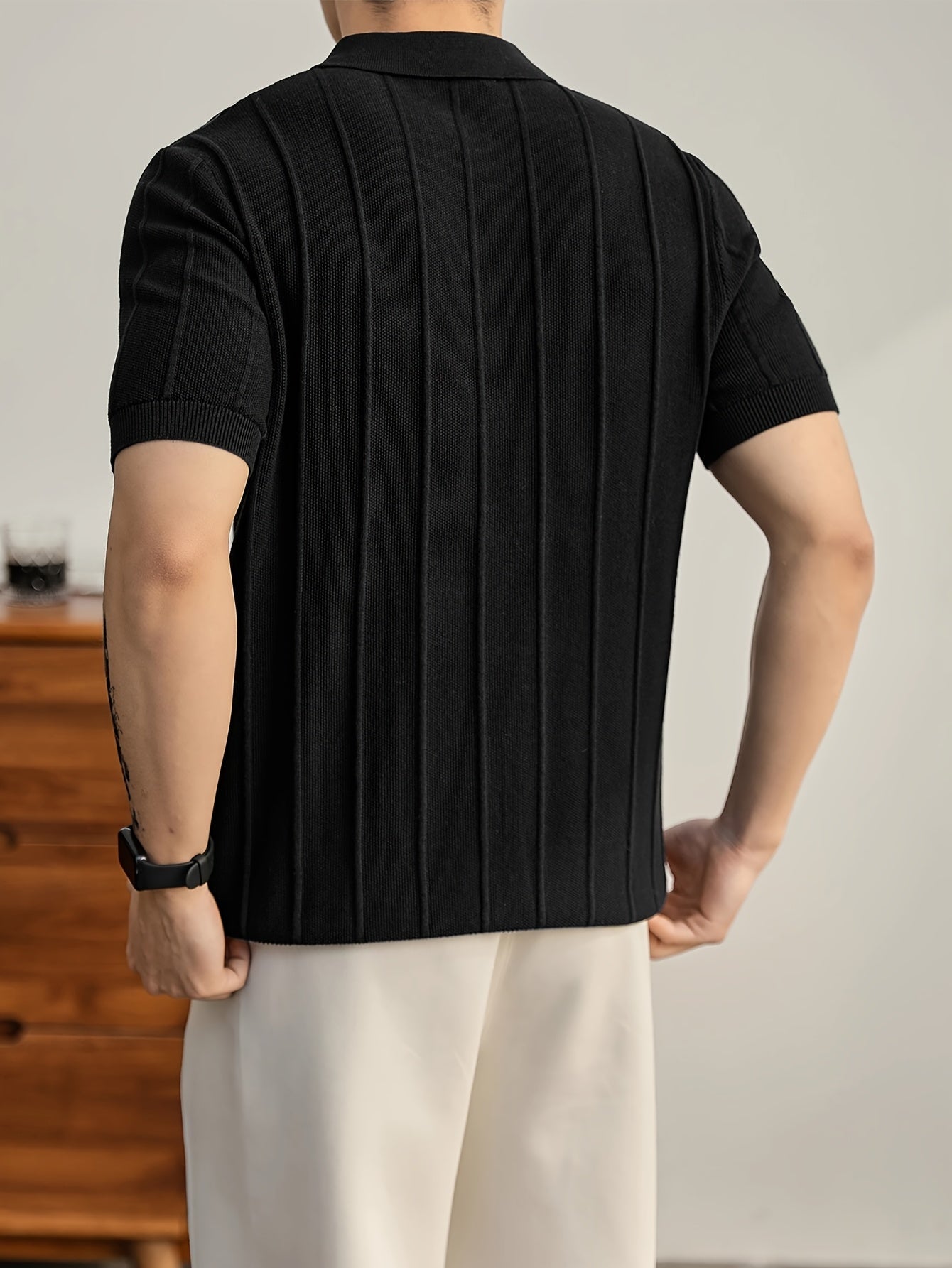 Leo | Polo de punto texturizado