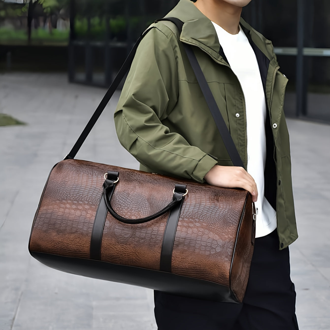 Rodrigo | Bolsa de viaje de cuero