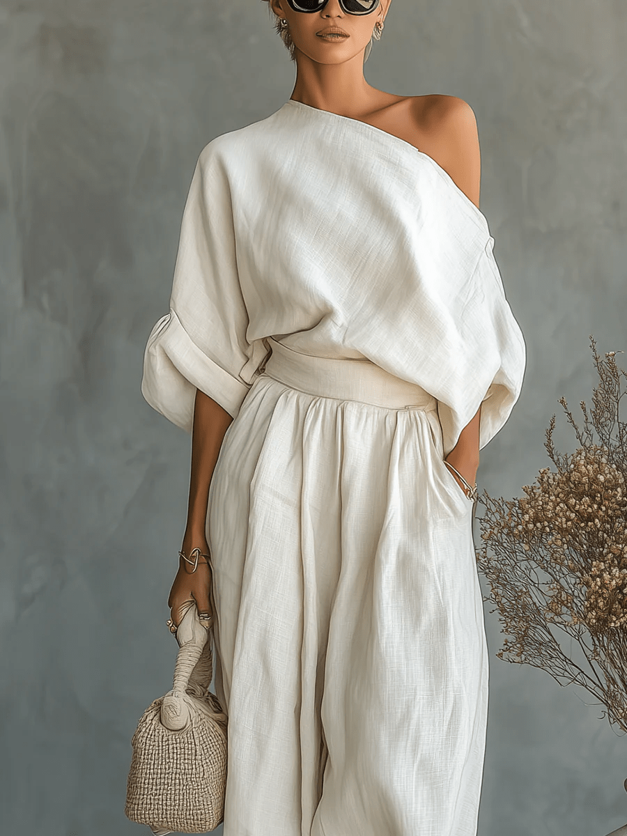 Mila™ | Conjunto 2 Piezas Escote Bardot