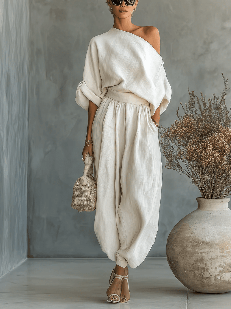 Mila™ | Conjunto 2 Piezas Escote Bardot