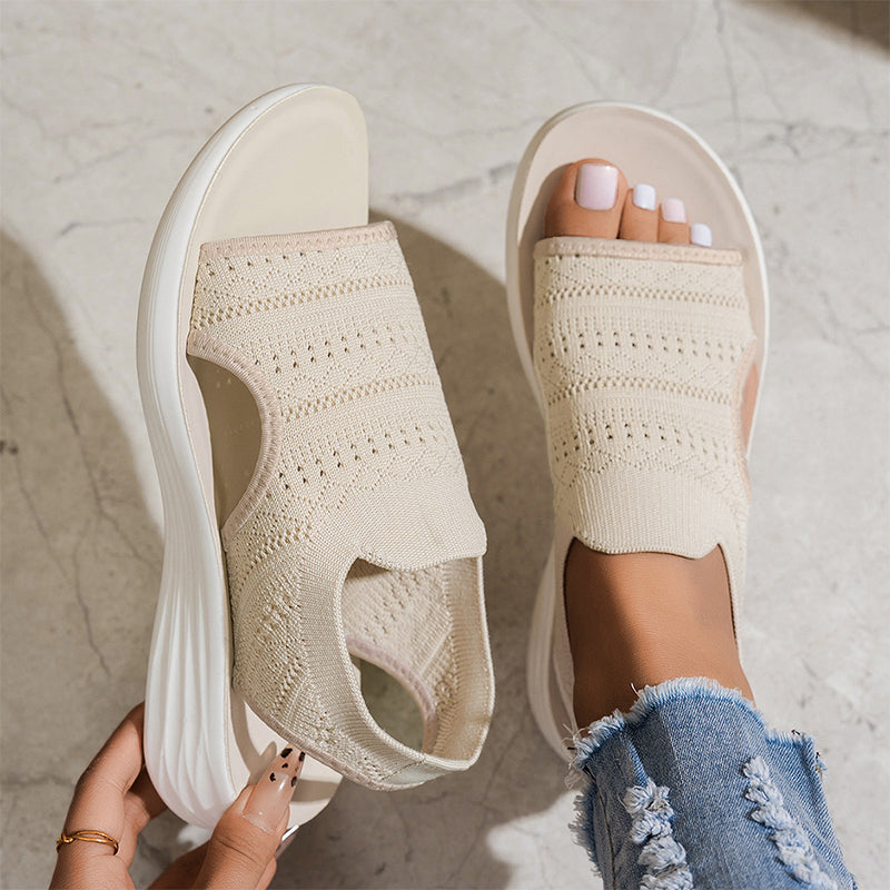 Ariana sandalias de plataforma transpirables color Gris talla 37 | Luxevia-shop